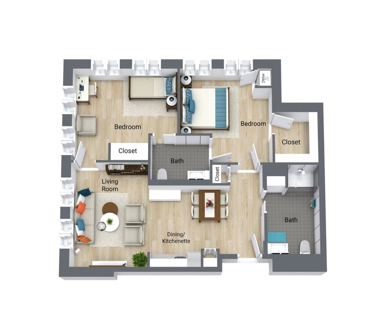 Two Bedroom Deluxe - Apartment page