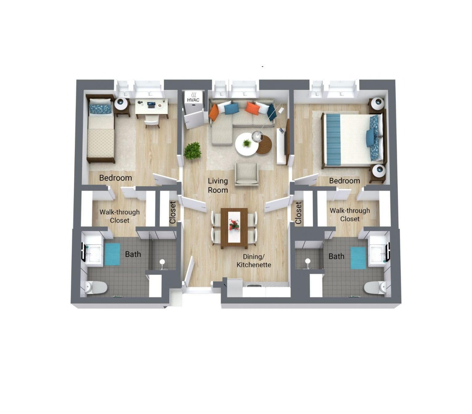 Two Bedroom Option A - Apartment page